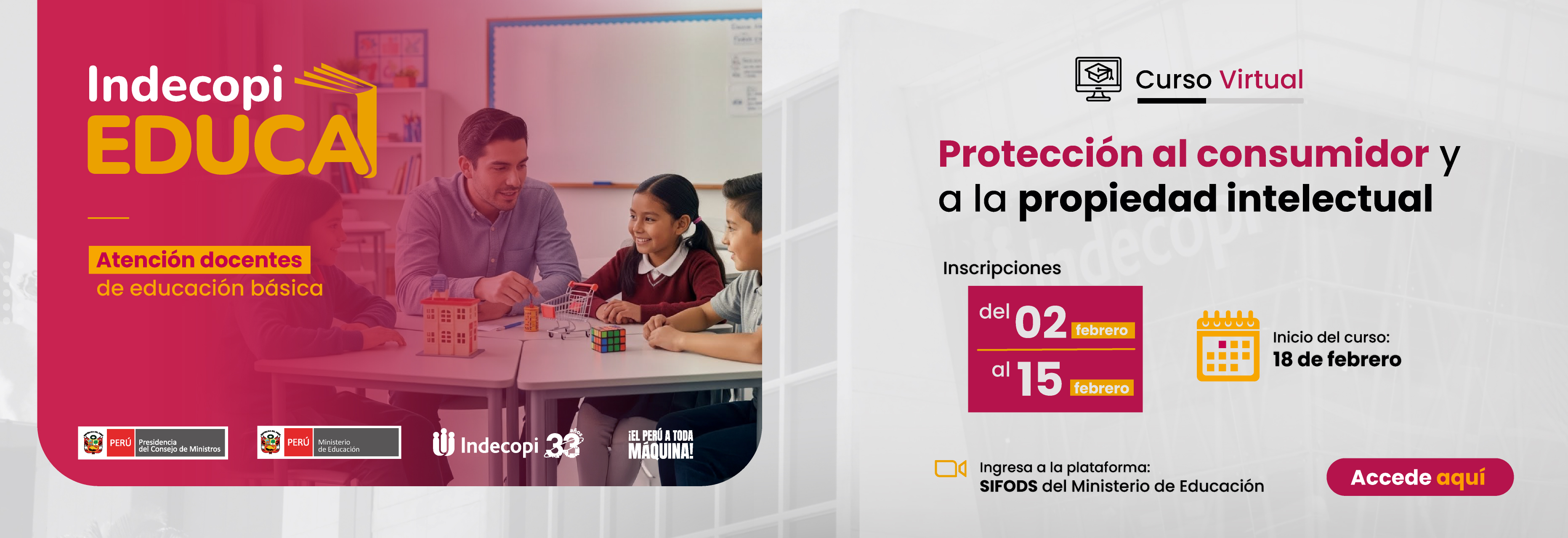Indecopi Educa Febrero 2026