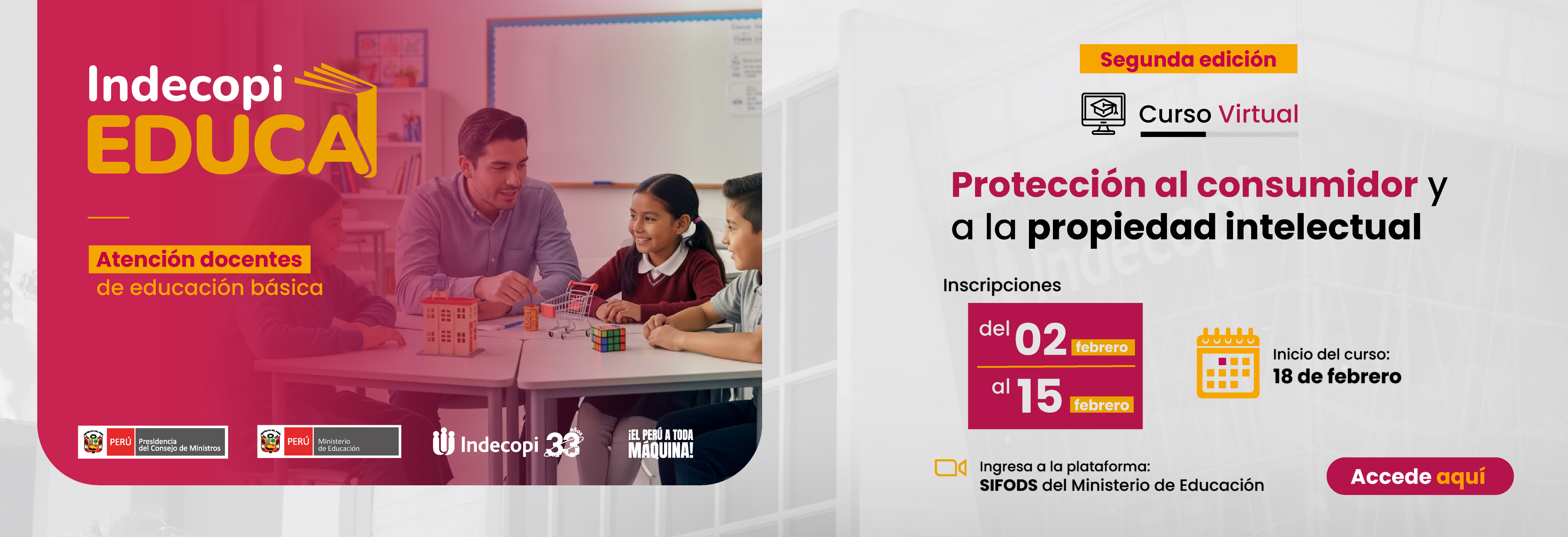 Indecopi Educa Febrero 2026