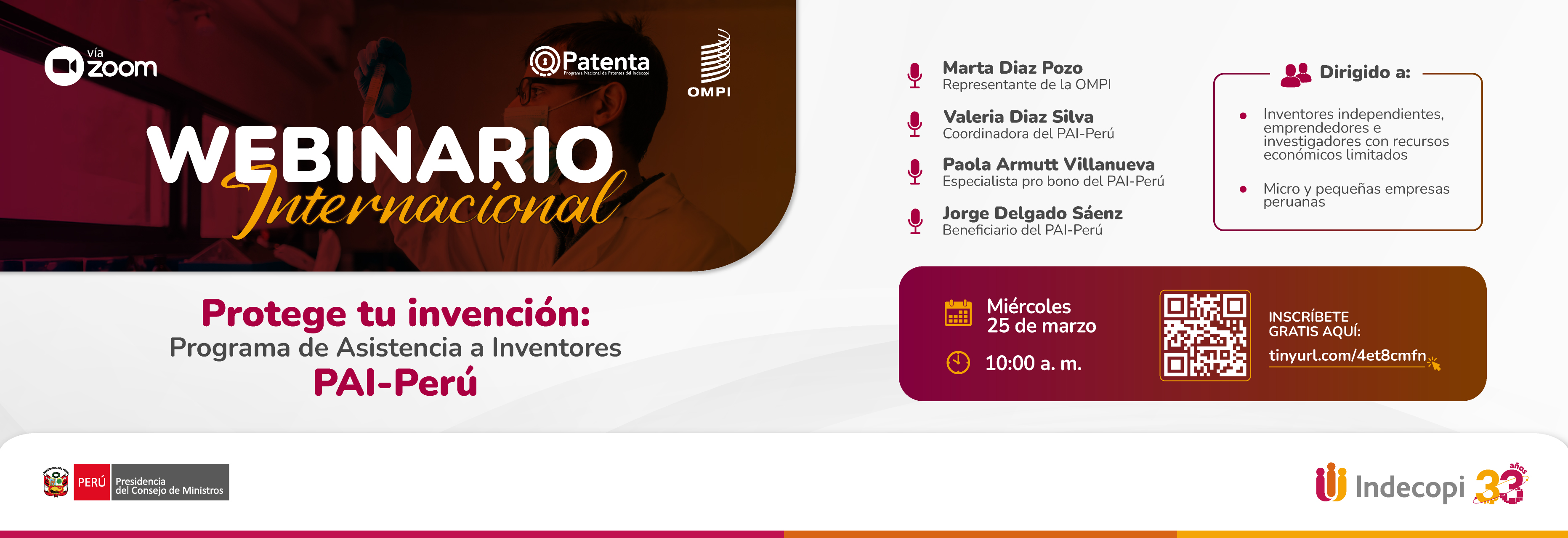 Banner Webinario PAI