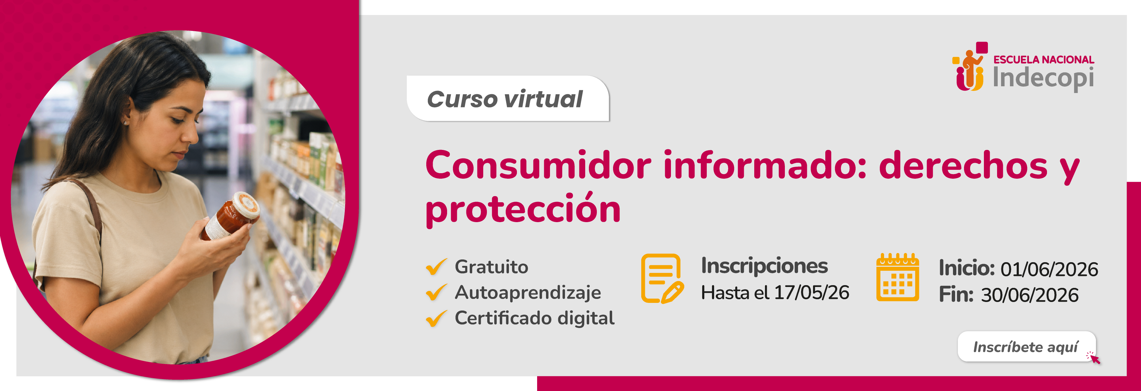Curso Consumidor informado Junio 2026