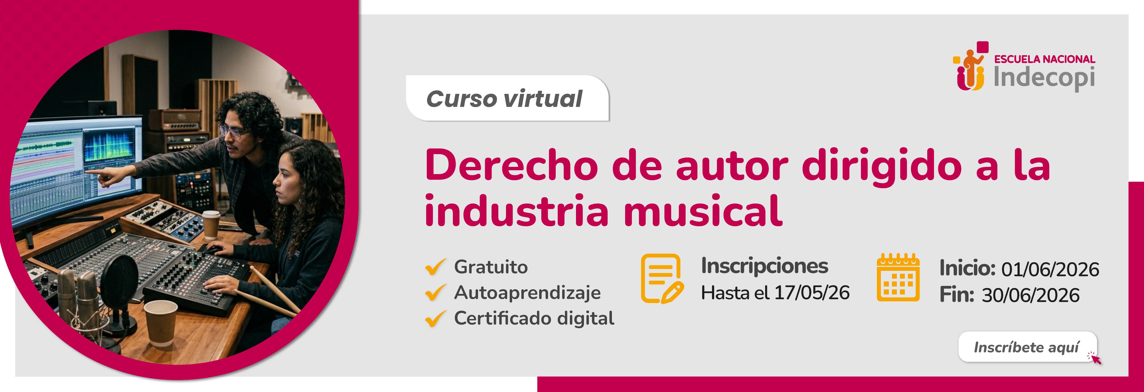 Curso DDA Musical Junio 2026