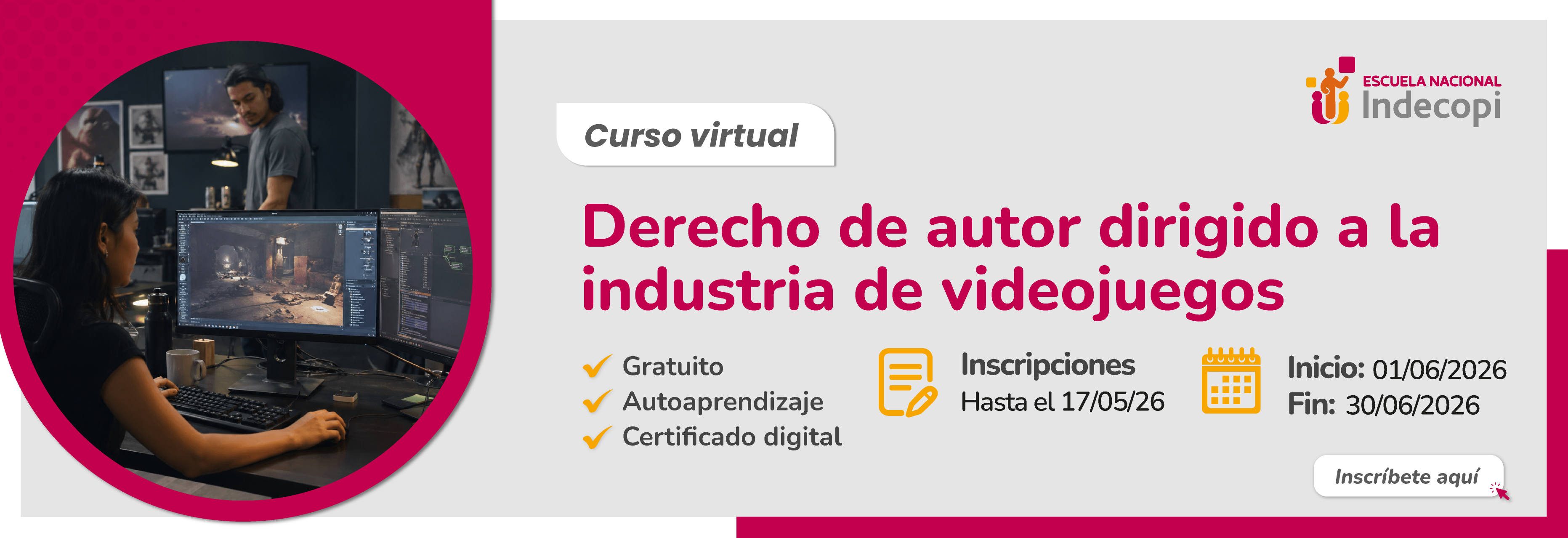 Curso DDA Videojuegos Junio 2026