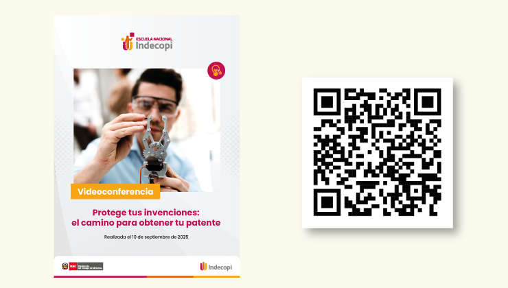<span>Propiedad Intelectual</span>Videoconferencia: Protege tus invenciones:  el camino para obtener tu patente