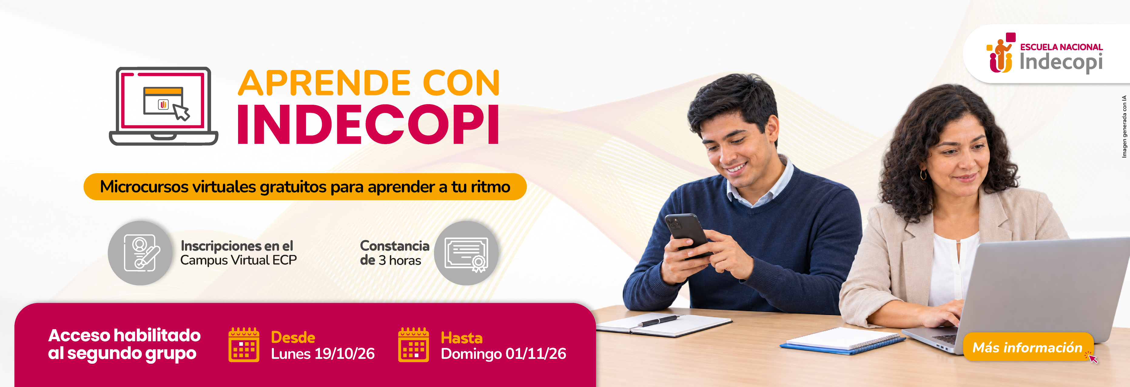 Aprende con Indecopi - Octubre 2026 (Segundo grupo)