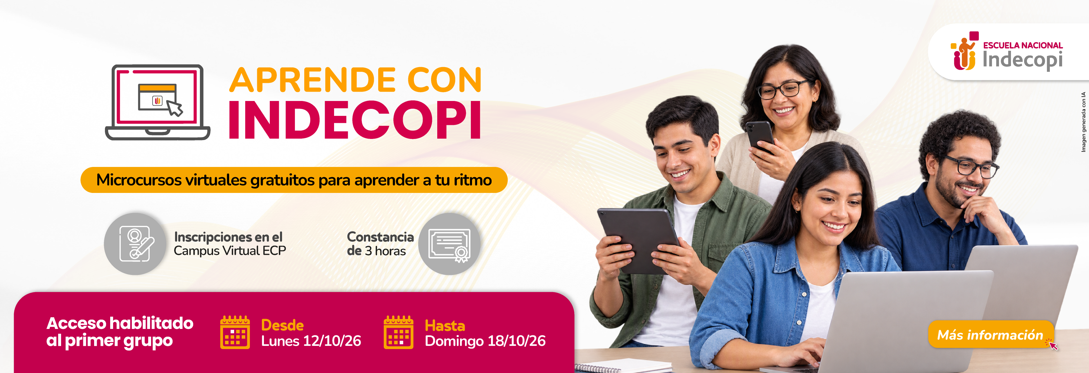 Aprende con Indecopi - Octubre 2026